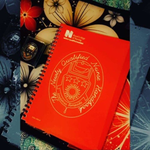 Royal College of Nursing (RCN) Pin & Notebook