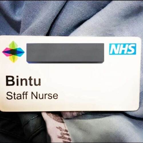 Nursing Name Tag